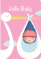 Preview: 31635 Grußkarte Fun-Cut Baby Pink